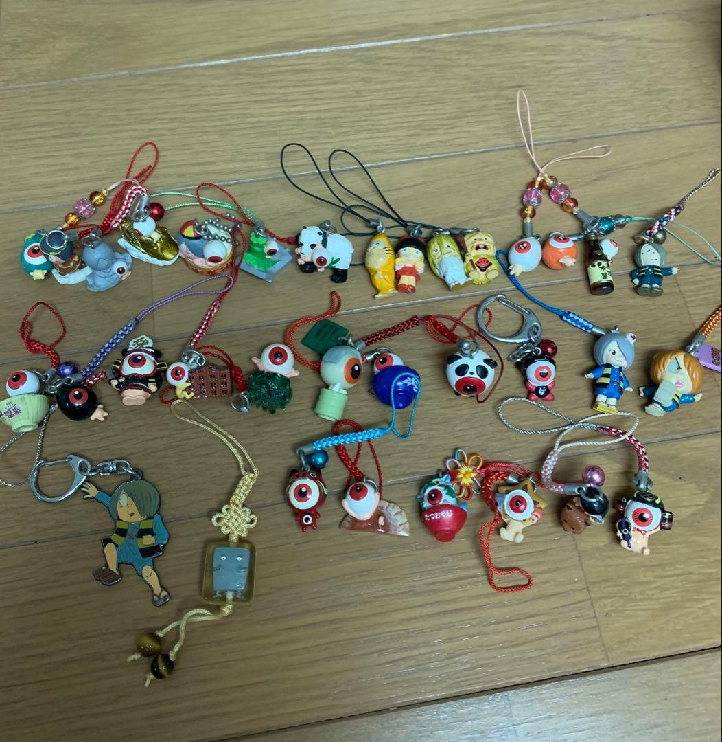 ゲゲゲの鬼太郎 目玉おやじキーホルダーセット