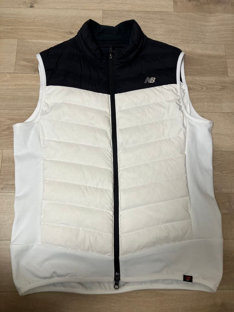 New Balance ALL-WEATHER ベスト ホワイト/ブラック
