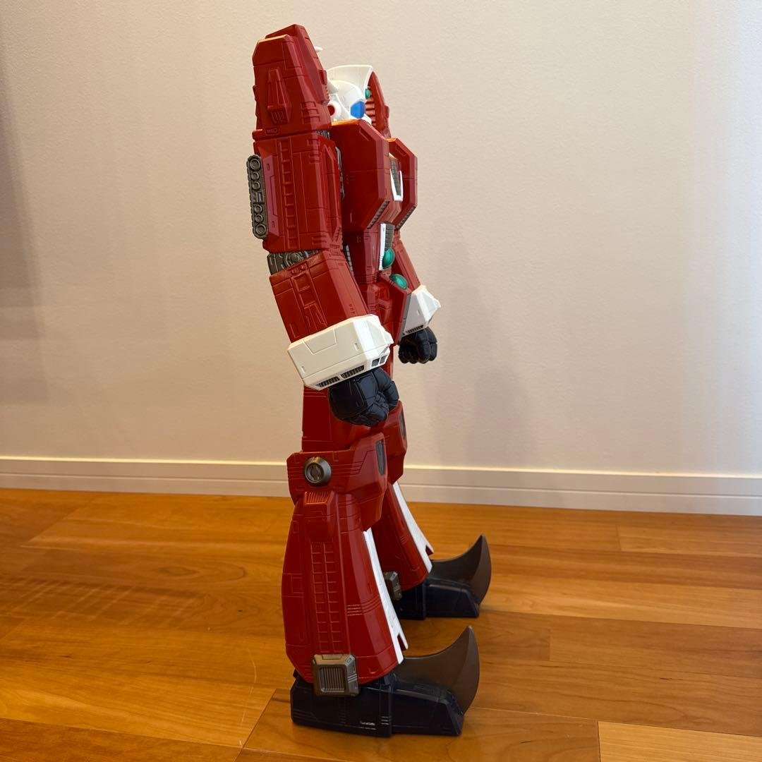 伝説巨神イデオン ジャンボソフビ フィギュア 本体美品 箱ダメージあり