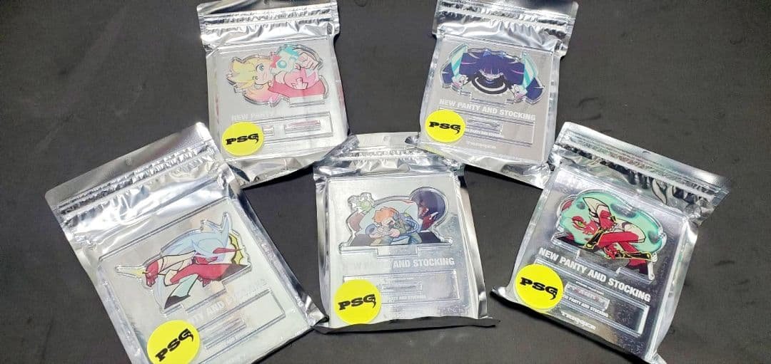 パンティ&ストッキング アクリルスタンドセット