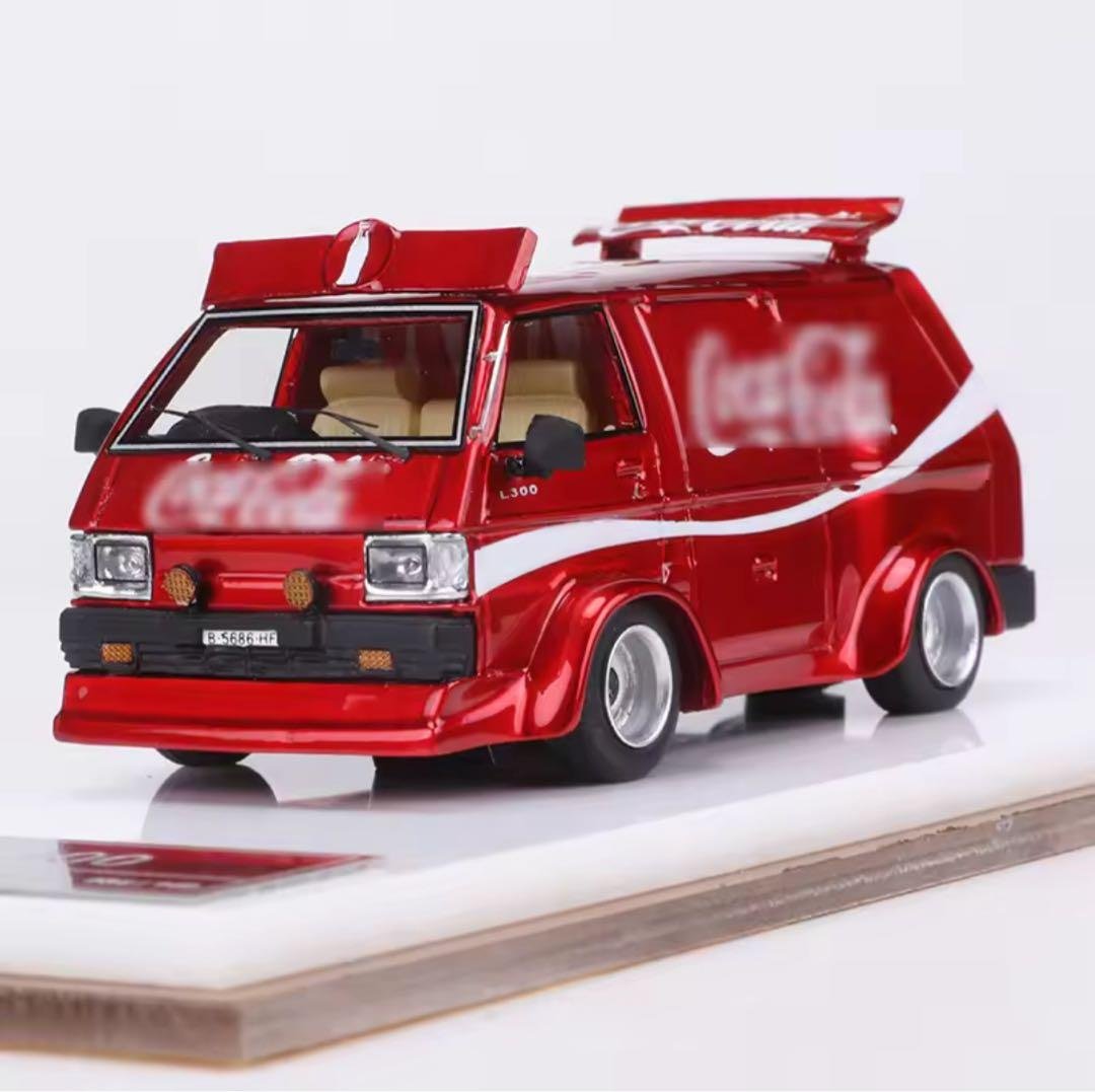 1/64 MJ MODEL 三菱 デリカ コカ・コーラ バン CocaCola