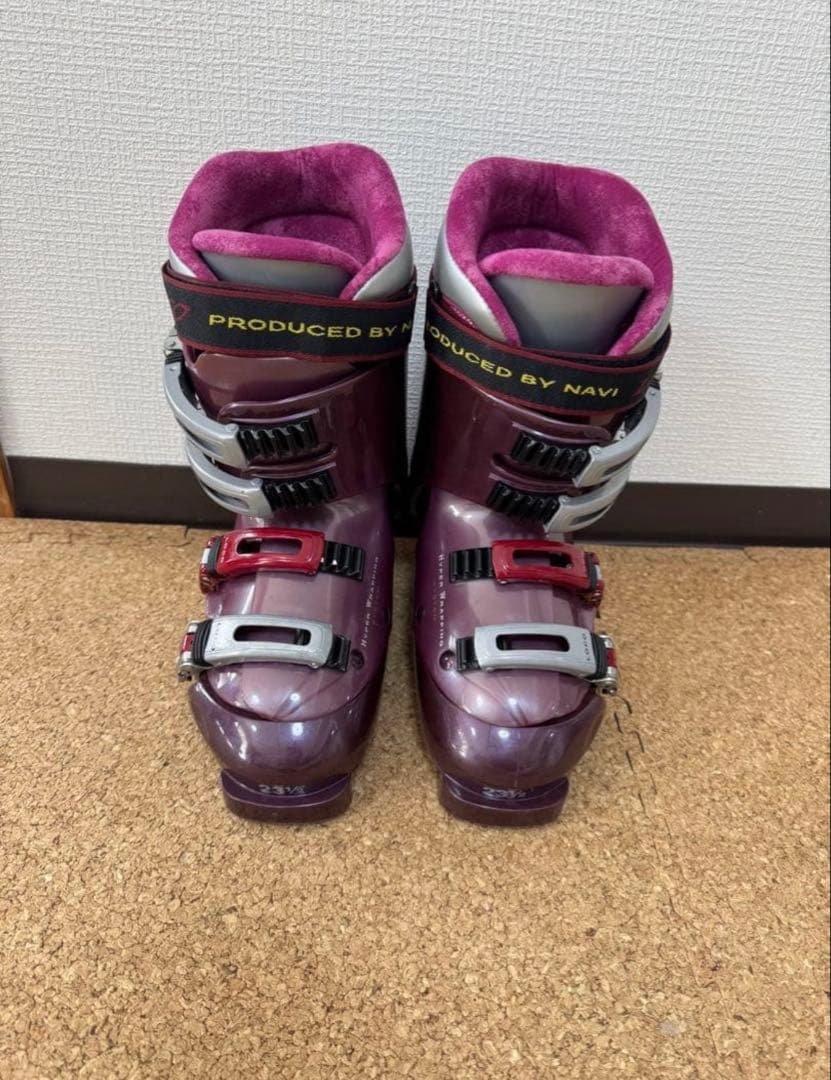 【美品】LOCO 女性用スキーブーツ 23.5cm 日本製