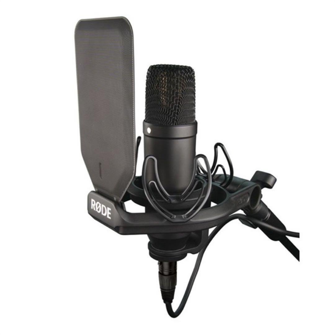 RØDE NT1-A コンデンサーマイク ショックマウント&ポップフィルター付き