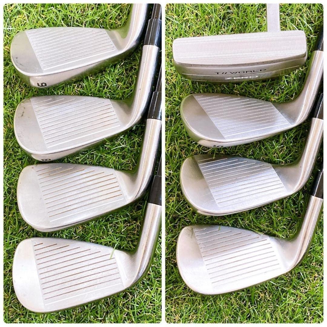 良品 ホンマ ツアーワールドゼロ メンズゴルフセット 初心者 13本 高級セット