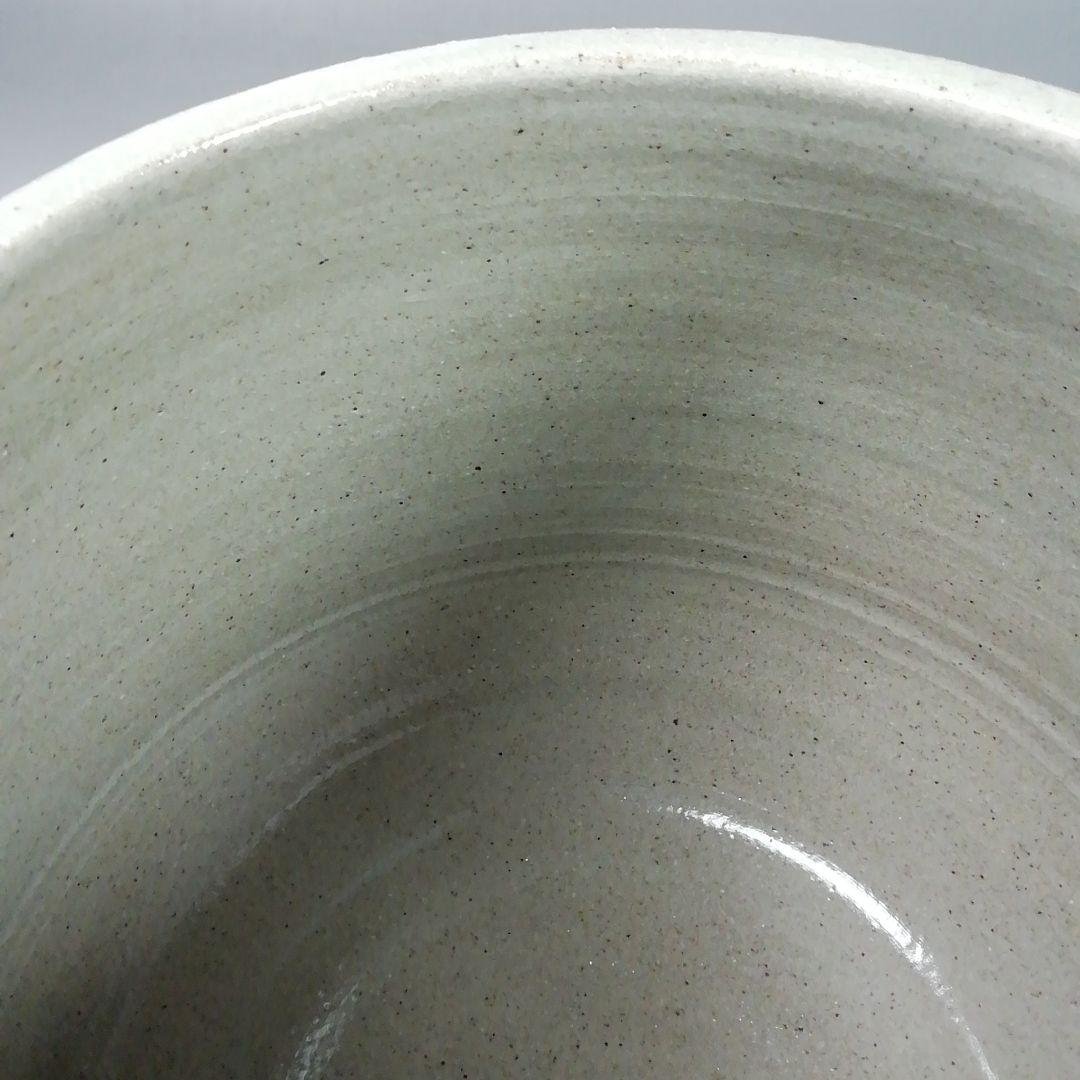 Ｗ１５１　水指　『阿漕焼』『三島芋頭　水指』『福森比路志』　共箱　茶道具