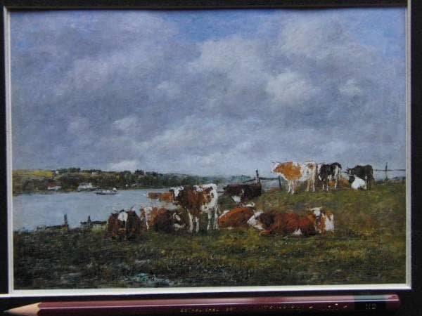EUGENE BOUDIN、Paturage