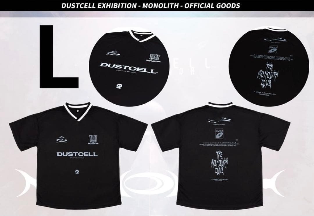 DUSTCELL POP UP 「MONOLITH」　ゲームシャツsize L♢