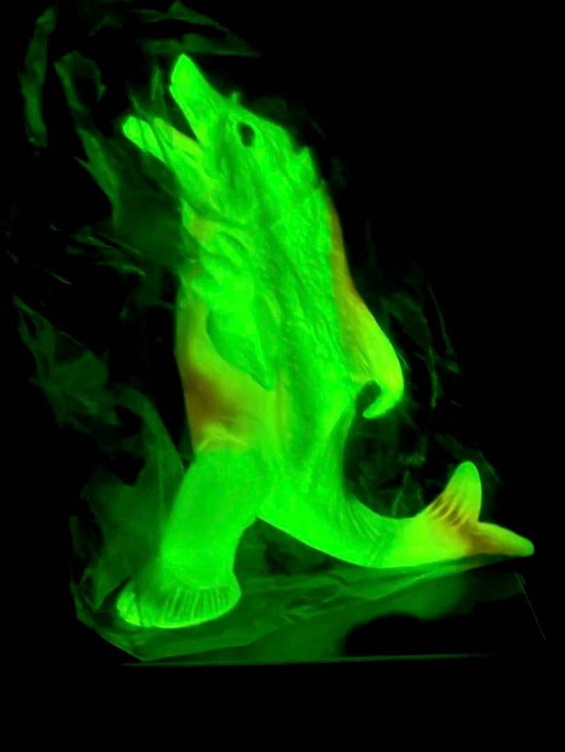 ■マルサン オリジナル怪獣 シーブル 限定 蓄光ソフビ マルモン